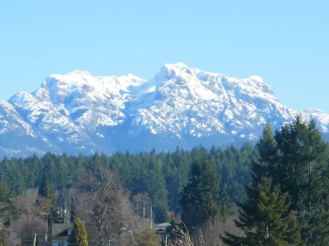 Mount Arrowsmith over Alberni